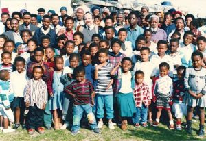 Khosa children and families of Transkei Victory Ministries, of Kelly Kosky Ministries