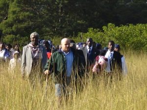Kelly Kosky leads families of Transkei Victory Ministries
