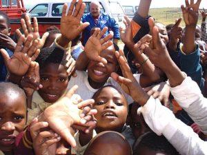 Children at Grace Children's Shelters